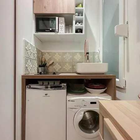 Charming Studio In The Center Of Parijs Buitenkant foto